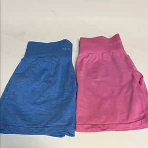NVGTN Blue Athletic Shorts 2 Pack size Large